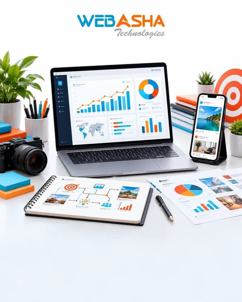 Digital Marketing training workspace