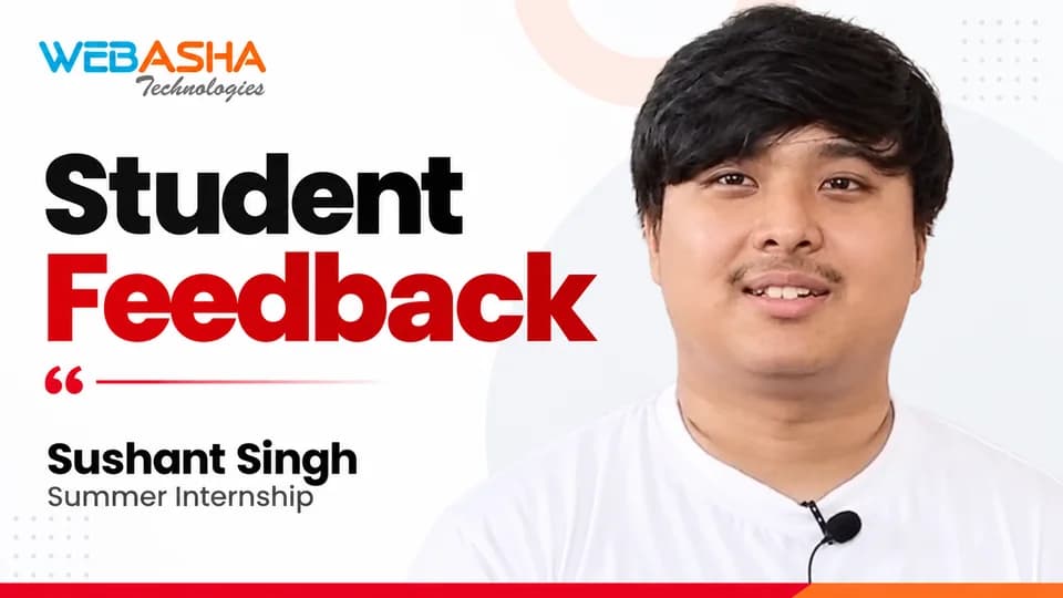 Summer internship student: video testimonial