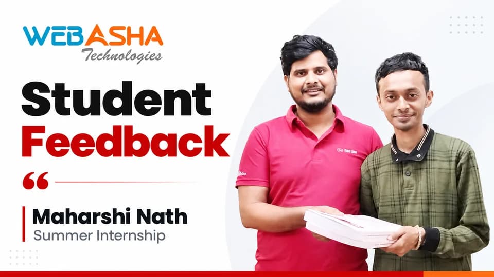 Summer internship student: video testimonial