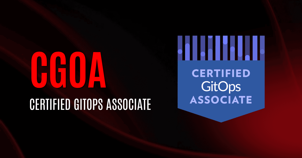 CGOA | Certified GitOps Associate