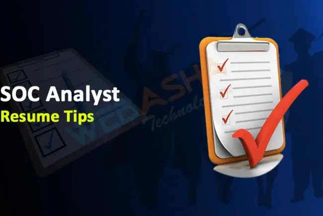 SOC Analyst Resume Tips 2026