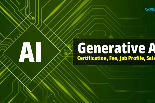 Top 5 generative ai certification, Fee, Job Profile, Salary