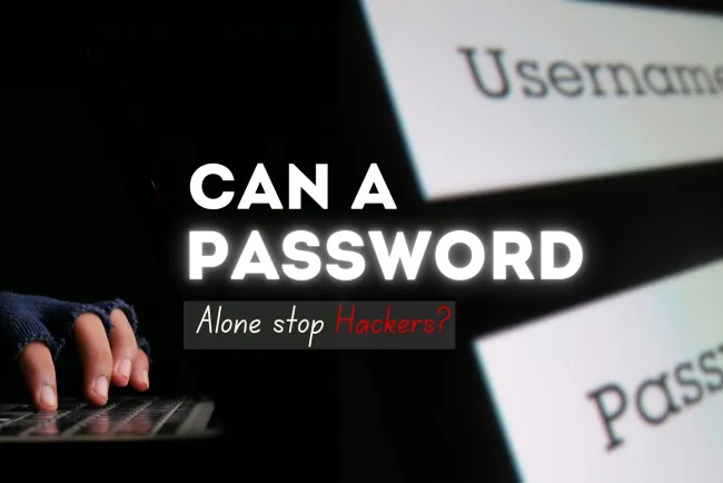 Can a Password Alone Stop Hackers? A Comprehensive Guide