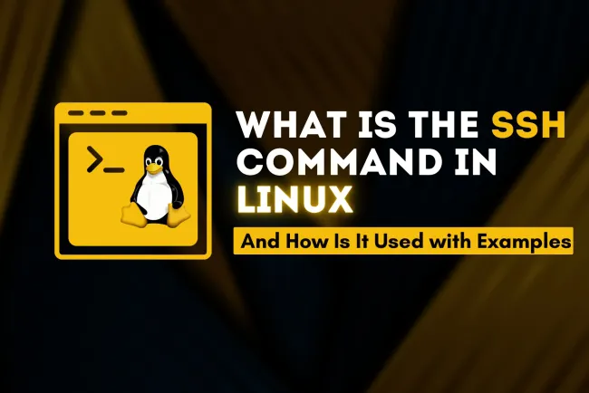What Is the SSH Command in Linux and How Is It Used?