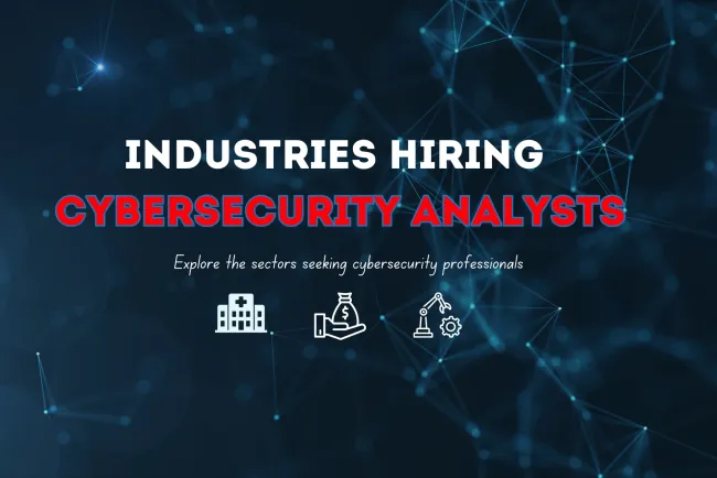 From Finance to Healthcare |  The Rising Demand for Cybersecurity Analysts