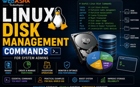Linux Disk Management Commands for System Admins