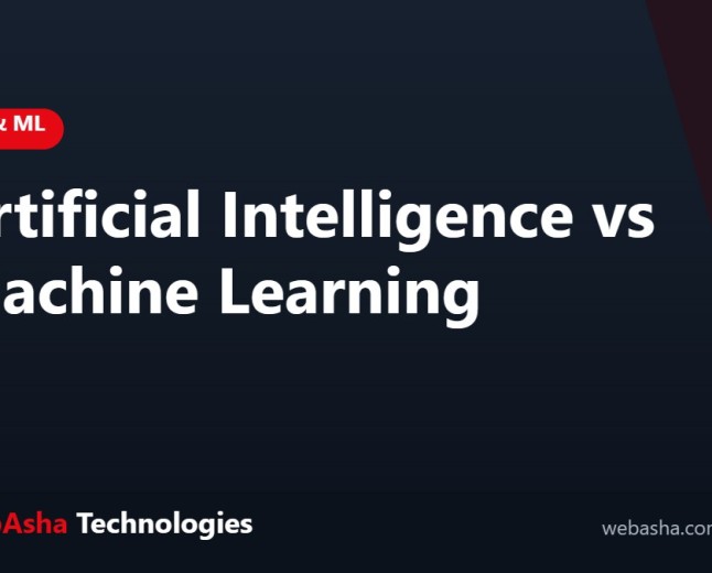 Artificial Intelligence vs Machine Learning