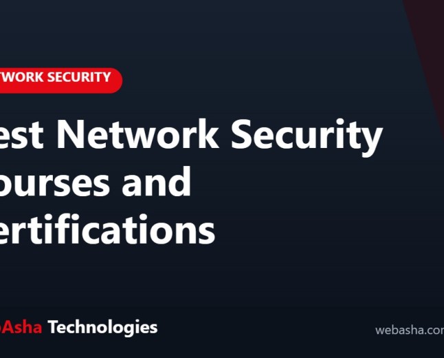 Best Network Security Courses and Certifications