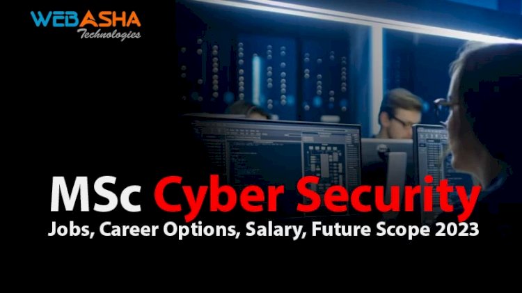 MSc Cyber Security | Jobs, Career Options, Salary, Future Scope 2023