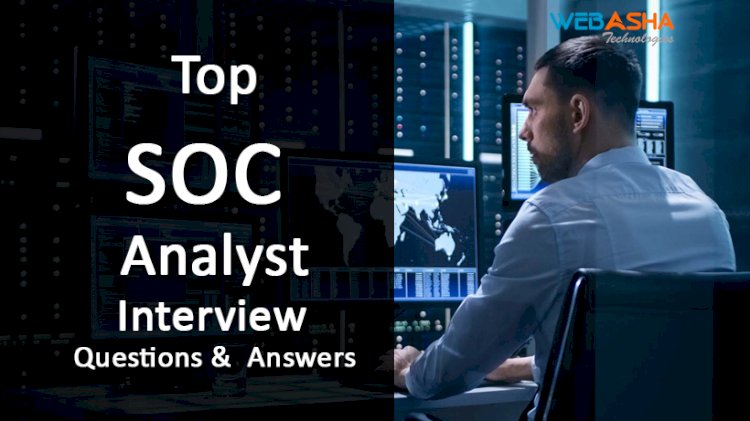[2023] Top 50 SOC Analyst Interview Questions and  Answers