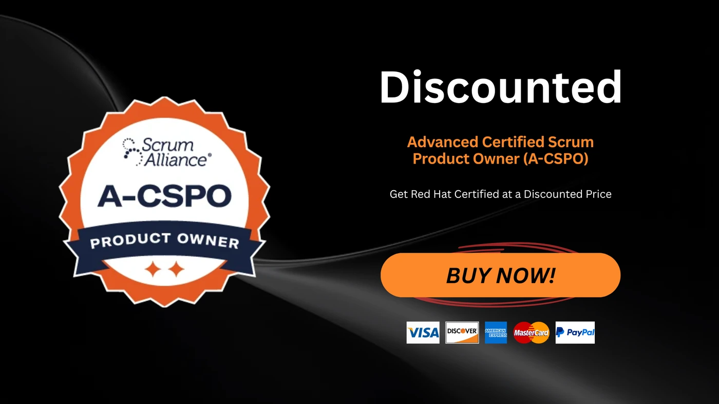 Advanced Certified Scrum Product Owner (A-CSPO)