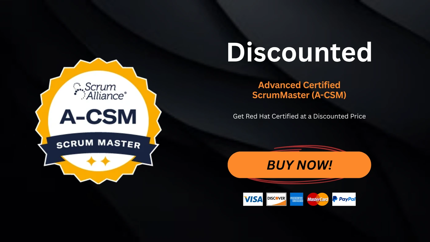 Advanced Certified ScrumMaster (A-CSM)