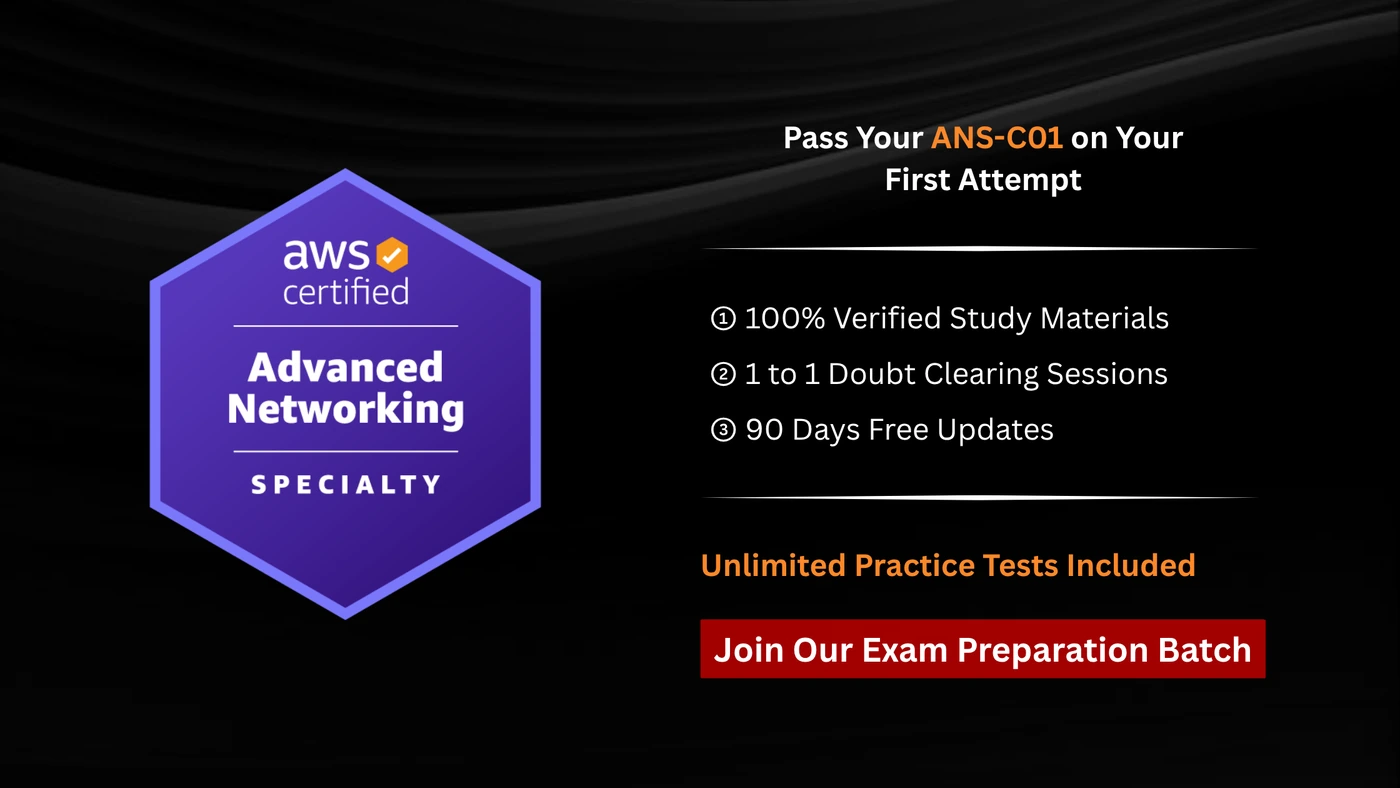 AWS Certified Advanced Networking - Specialty (ANS-C01)
