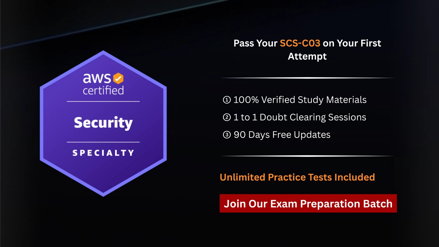 AWS Certified Security - Specialty (SCS-C03)