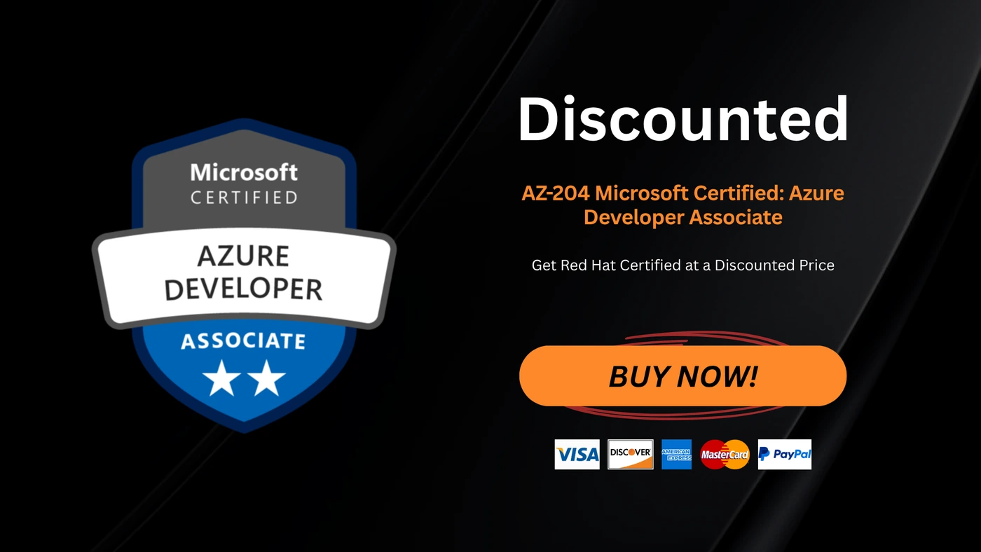 AZ-204 Microsoft Certified: Azure Developer Associate