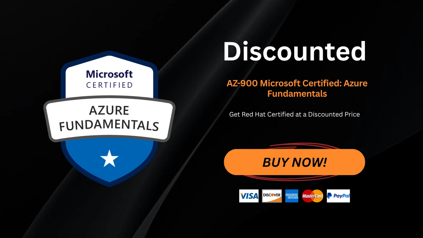 AZ-900 Microsoft Certified: Azure Fundamentals