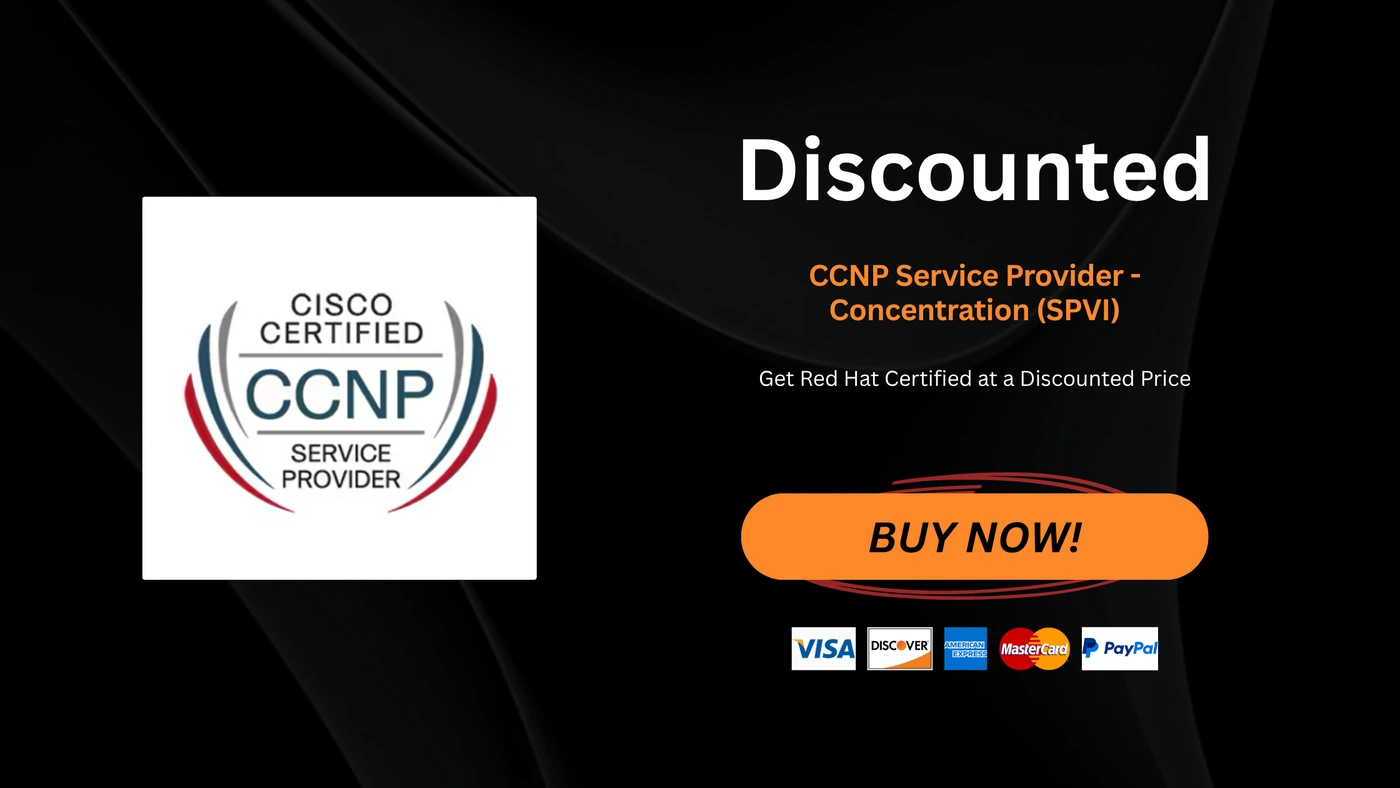 CCNP Service Provider - Concentration (SPVI)
