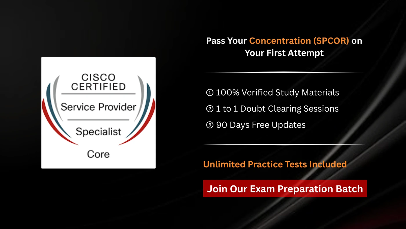 CCNP Service Provider - Core (SPCOR)