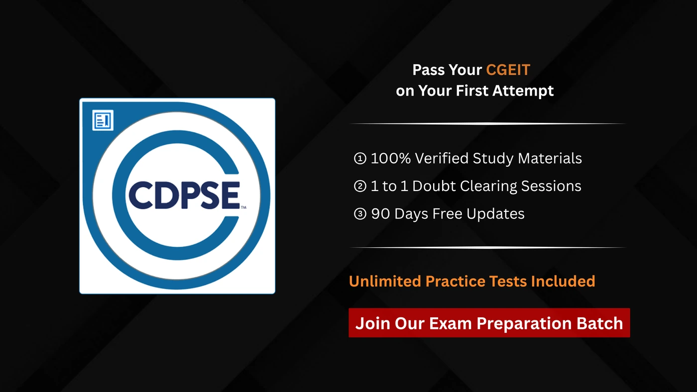 CDPSE - Certified Data Privacy Solutions Engineer