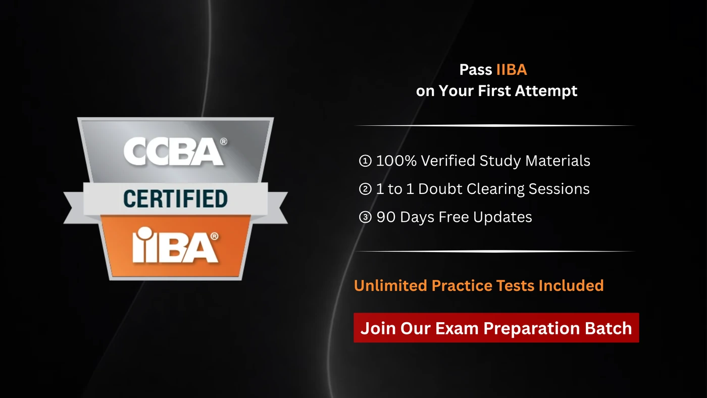 Certification of Capability in Business Analysis (CCBA)