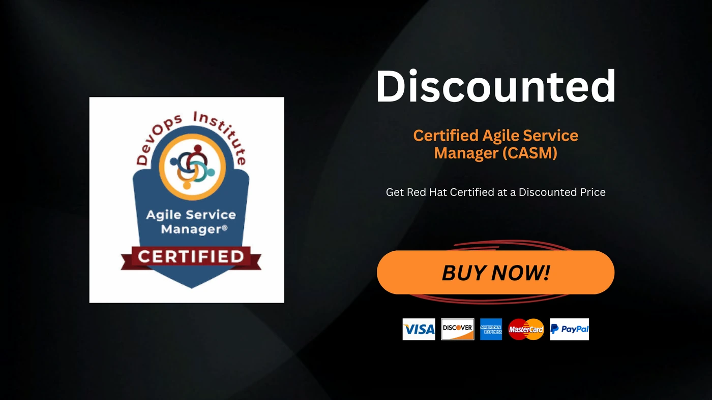 Certified Agile Service Manager (CASM)