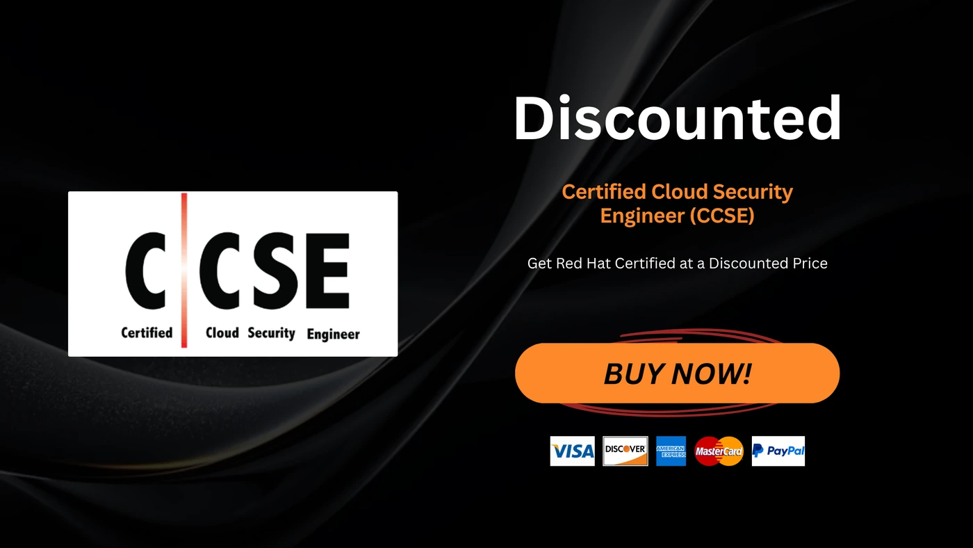 Certified Cloud Security Engineer (CCSE)