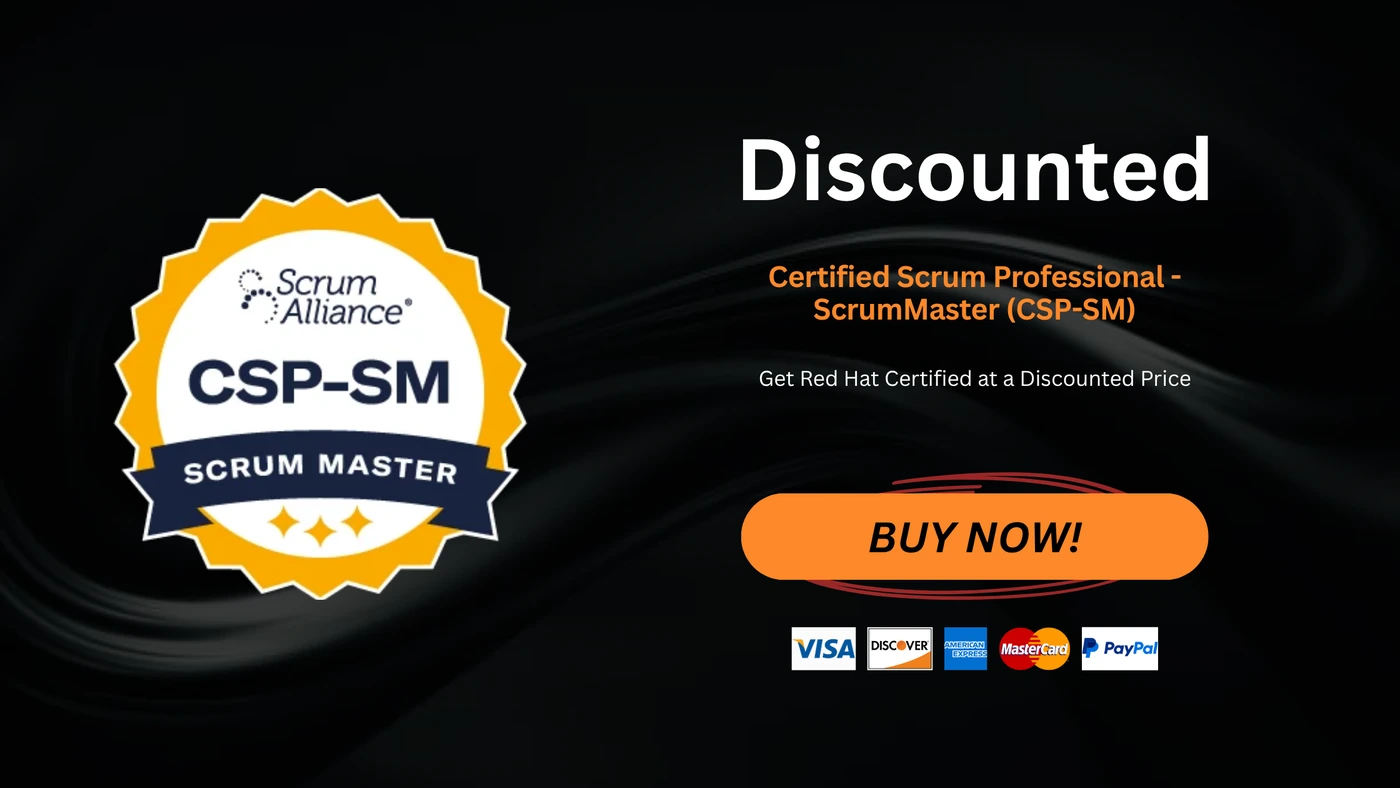 Certified Scrum Professional - ScrumMaster (CSP-SM)
