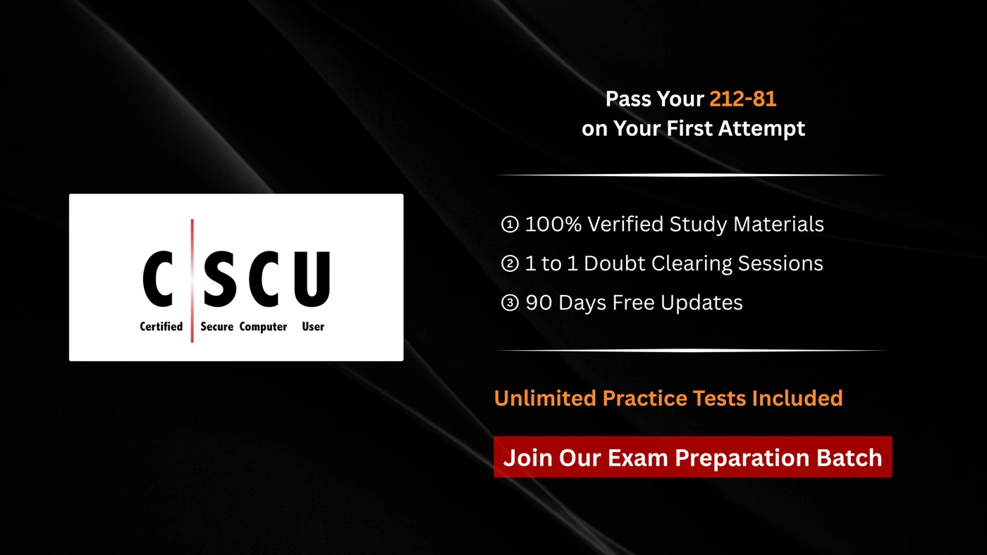 Certified Secure Computer User (CSCU)