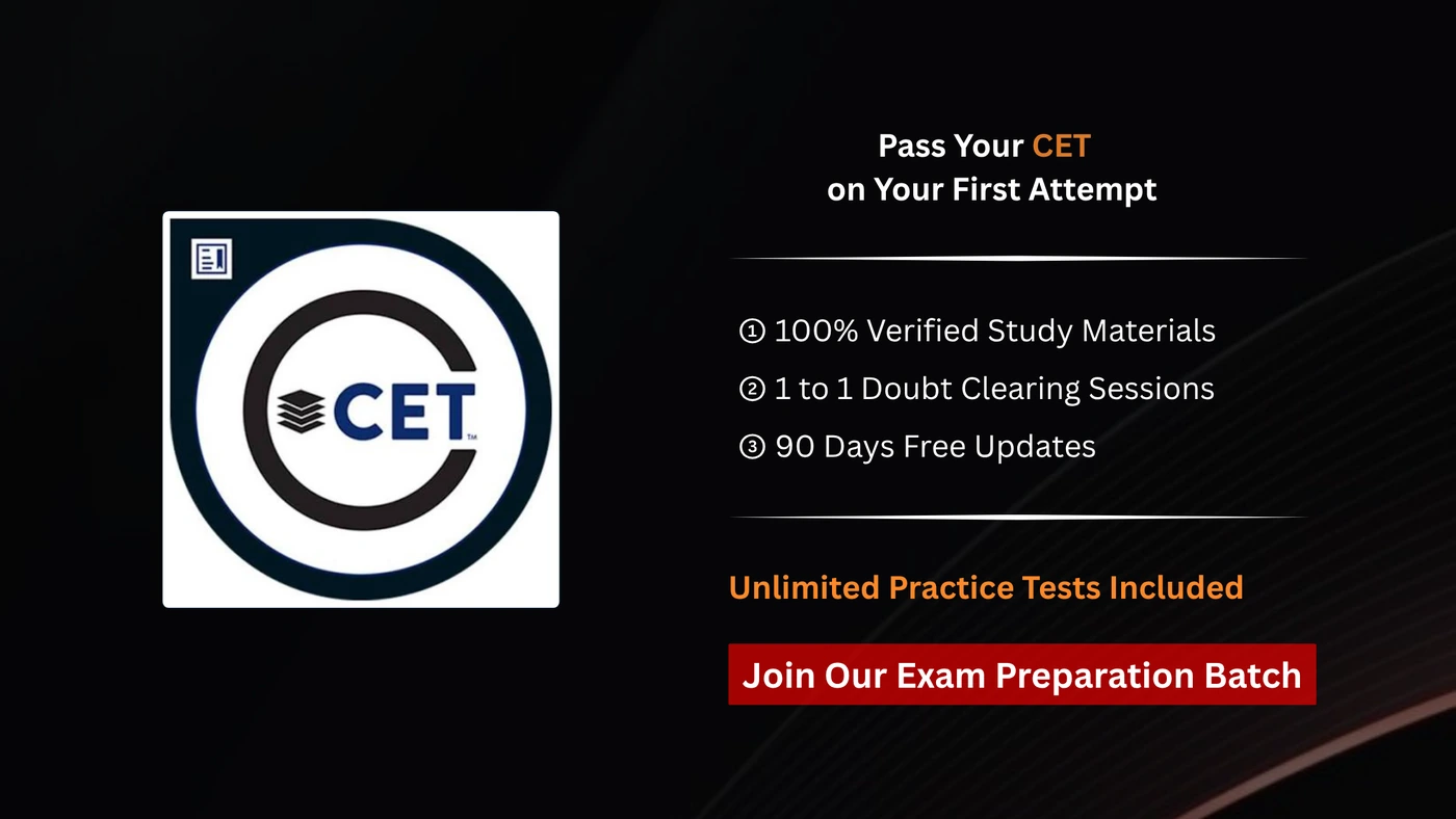 CET - Certified in Emerging Technology