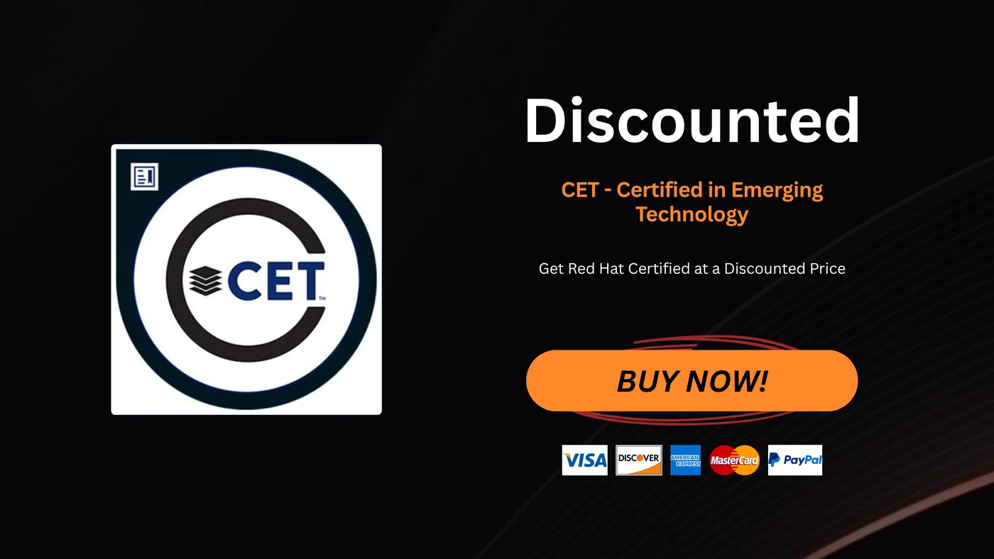 CET - Certified in Emerging Technology
