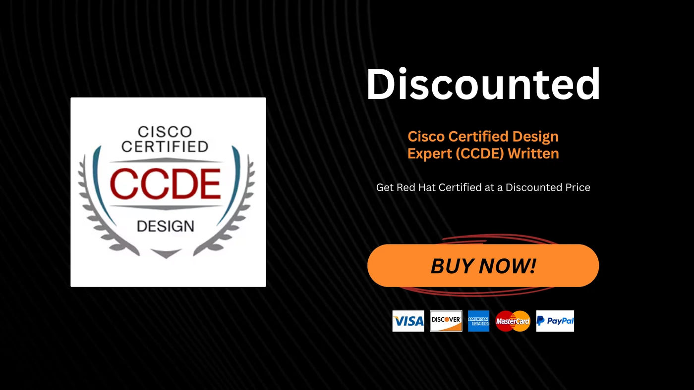Cisco Certified Design Expert (CCDE) Written