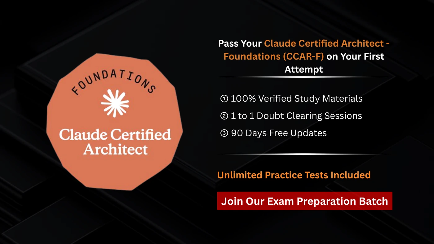 Claude Certified Architect - Foundations (CCAR-F)
