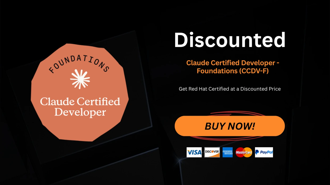 Claude Certified Developer - Foundations (CCDV-F)