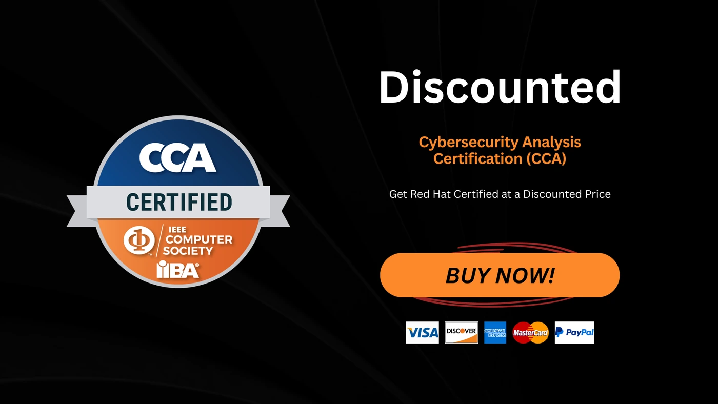 Cybersecurity Analysis Certification (CCA)