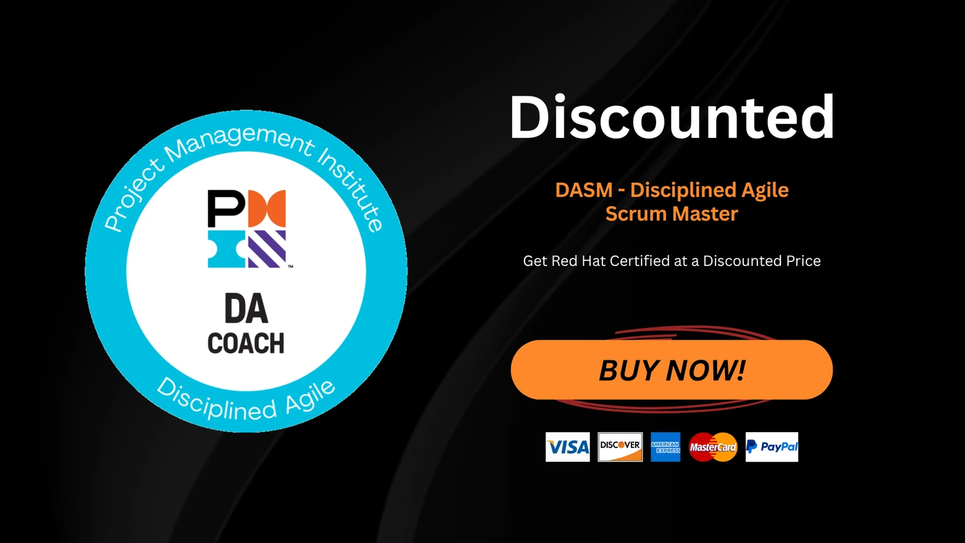 DASM - Disciplined Agile Scrum Master