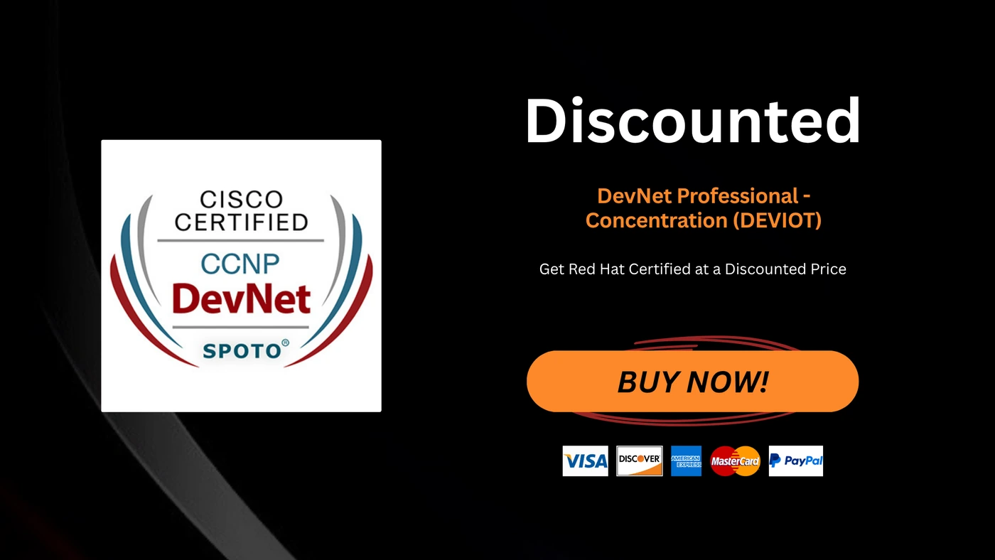 DevNet Professional - Concentration (DEVIOT)
