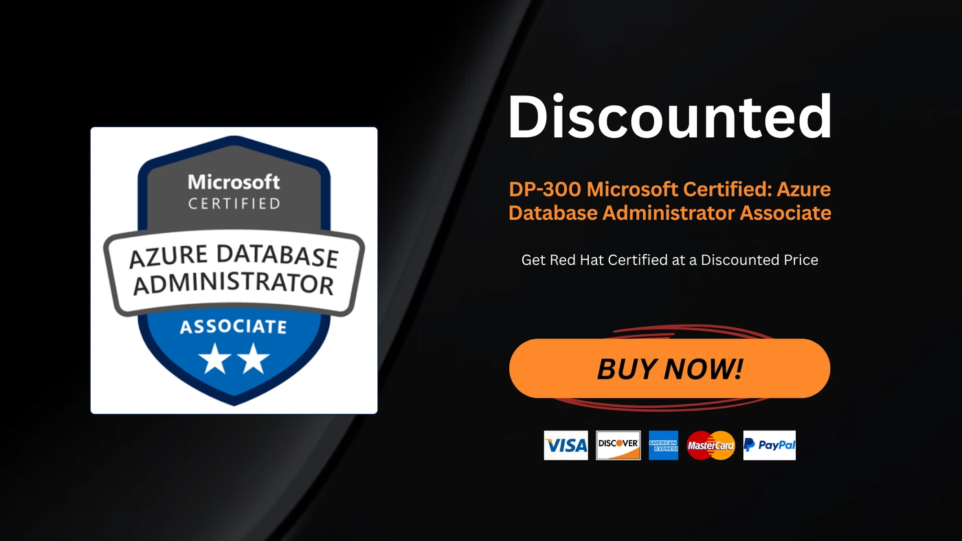 DP-300 Microsoft Certified: Azure Database Administrator Associate