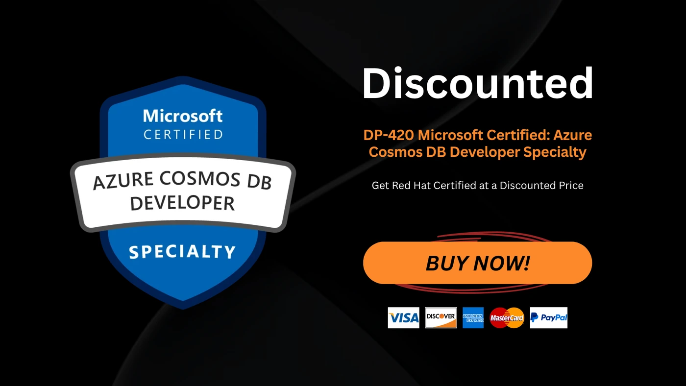 DP-420 Microsoft Certified: Azure Cosmos DB Developer Specialty