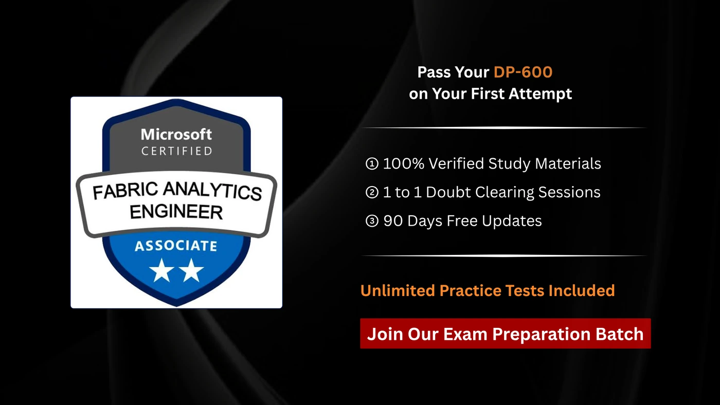 DP-600 Microsoft Certified: Fabric Analytics Engineer Associate