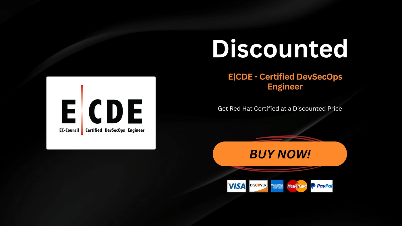 E|CDE - Certified DevSecOps Engineer