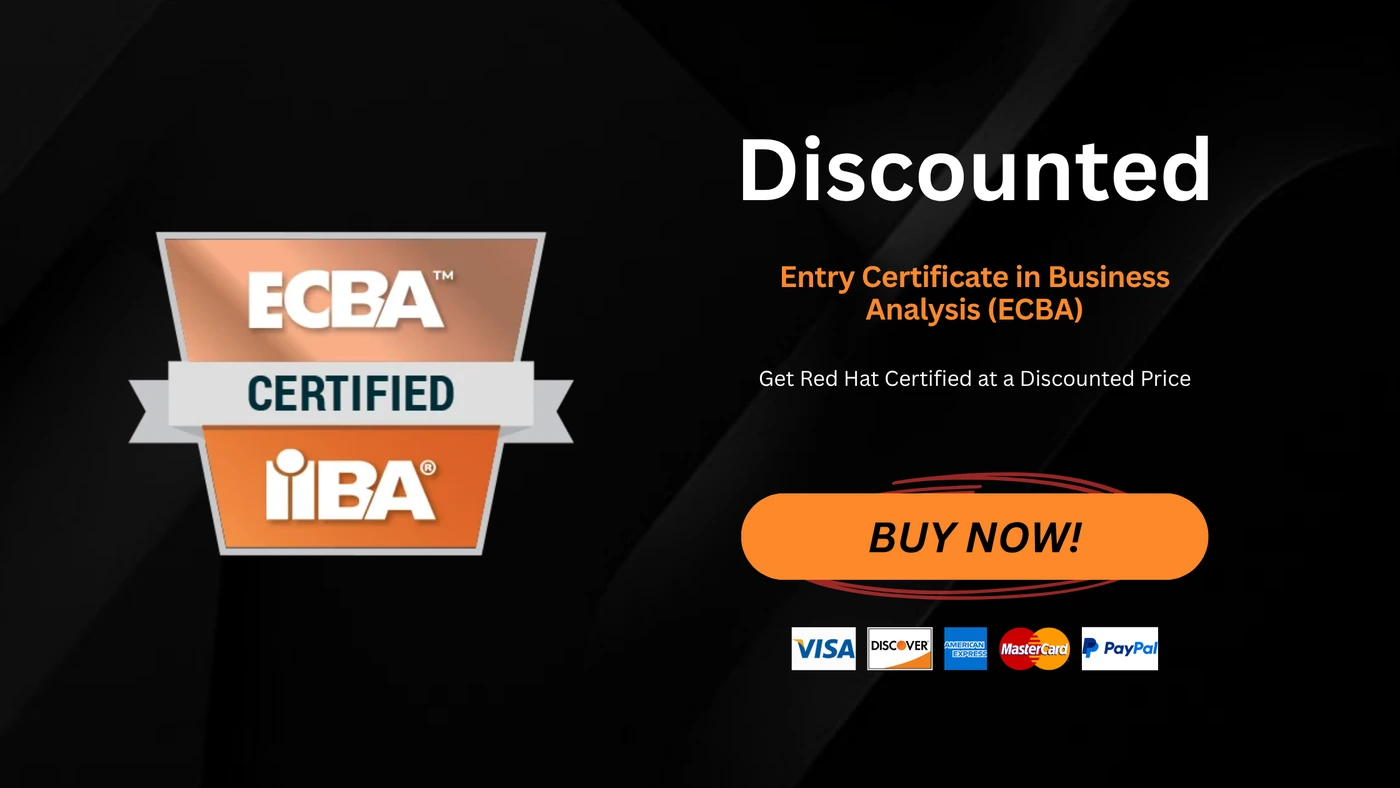 Entry Certificate in Business Analysis (ECBA)