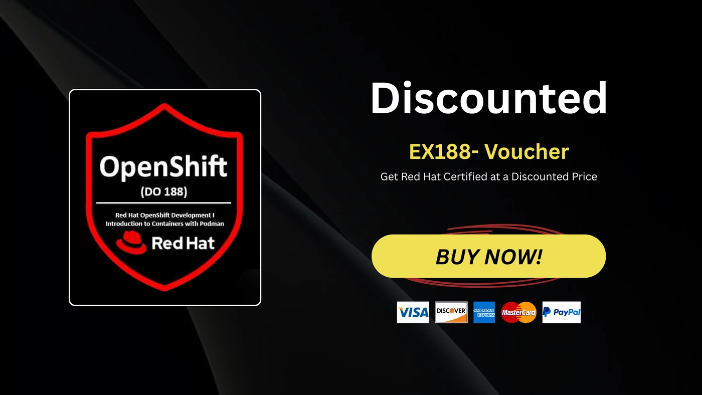 EX188 Red Hat Certified Specialist in Containers