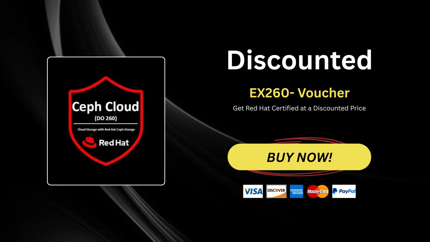 EX260 Red Hat Certified Specialist in Ceph Cloud Storage