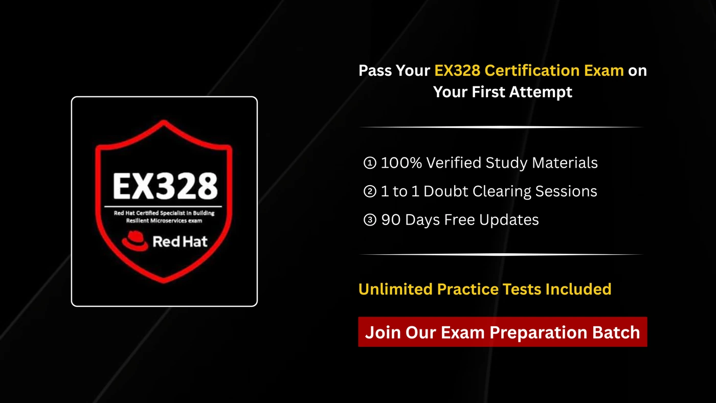 EX328 Red Hat Certified Specialist in Building Resilient Microservices