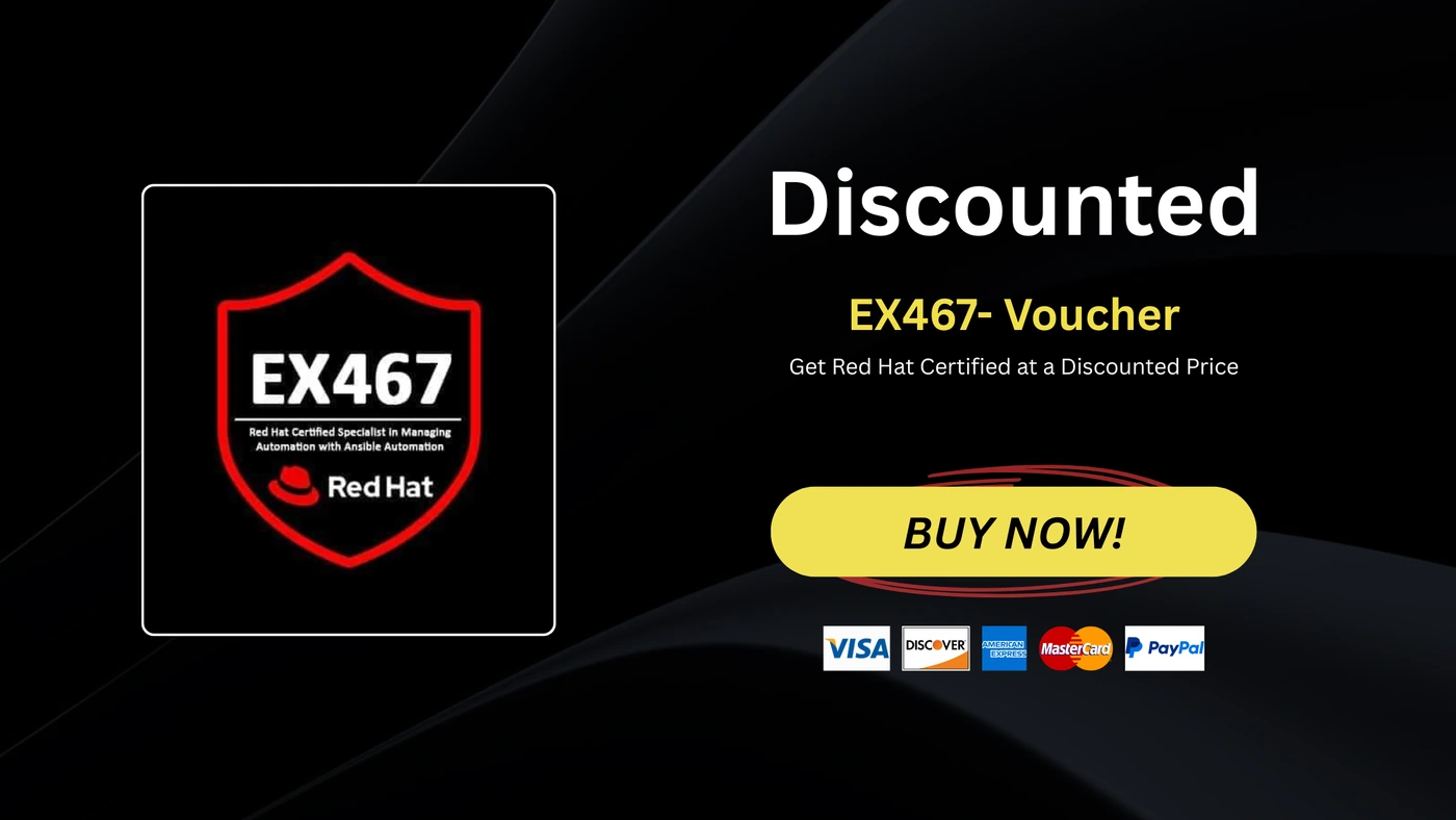 EX467 Red Hat Certified Specialist in Managing Automation with Ansible Automation Platform