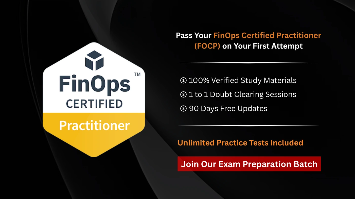 FinOps Certified Practitioner (FOCP)