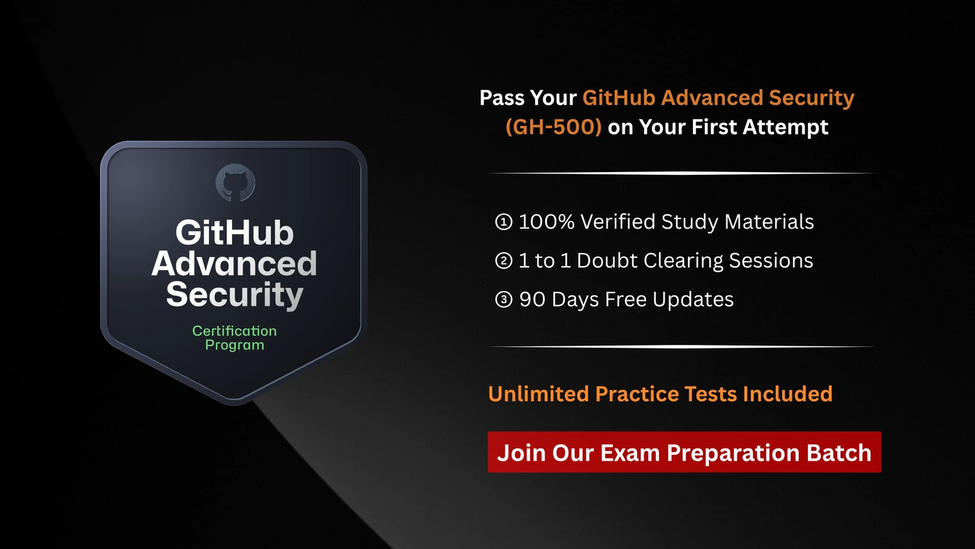 GitHub Advanced Security (GH-500)