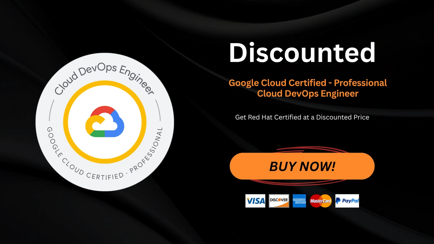 Google Cloud Certified - Professional Cloud DevOps Engineer
