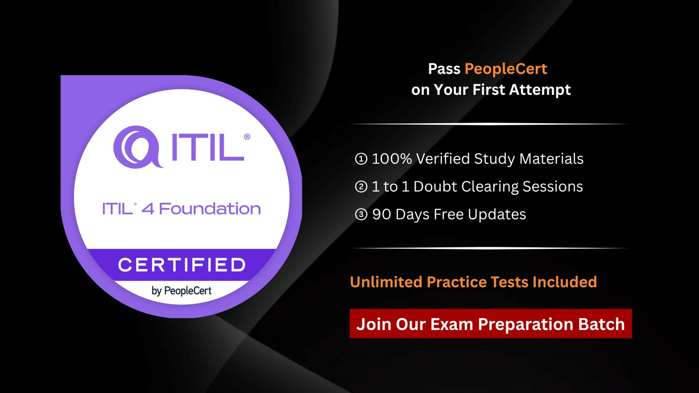 ITIL 4 Foundation
