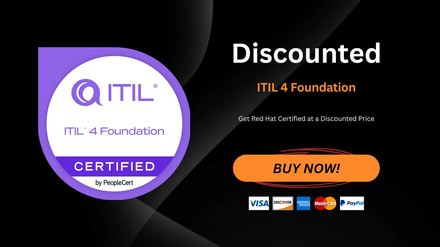 ITIL 4 Foundation